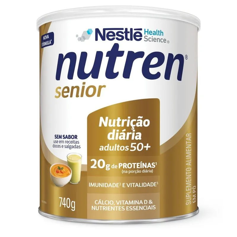 Nutren Senior Pó S/ Sabor 740g